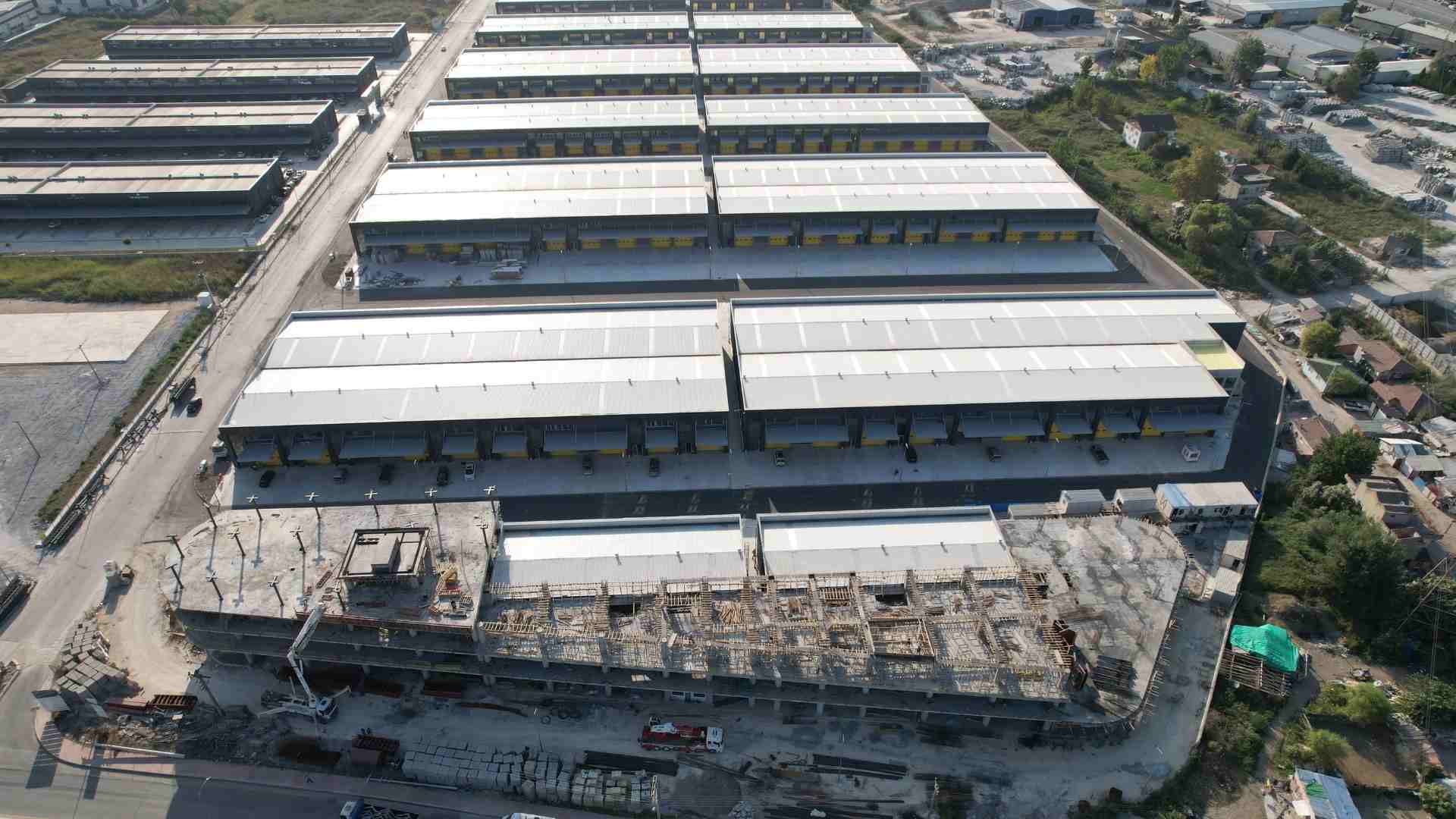 Sakarya Dörtyol Çevre Sanayi Çarşıları Küçük Sanayi Sitesi 216 Adet İşyeri Yapım İşi